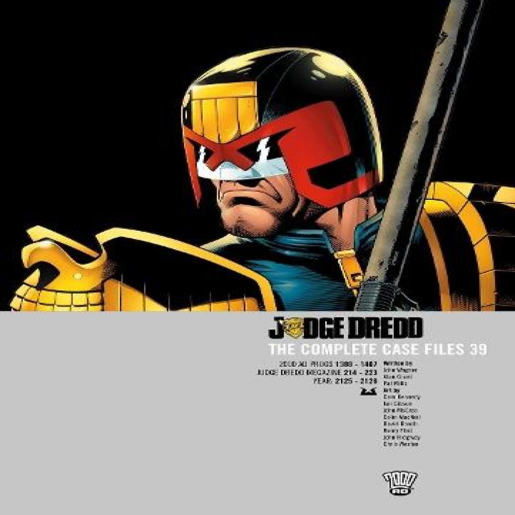 Judge Dredd The Complete Case Files 39 by John Wagner Paperback Book 9781786184634