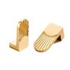 Hot Zinc Alloy Kitchen Cabinet Door Pulls Light Luxury Modern Wardrobe Door Handles Furniture Handle for Furniture Hardware