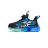 Boys Winter Warm Fleece-Lined Sneakers With Rotating Buckle Closure Basketball Running Indoor Sports