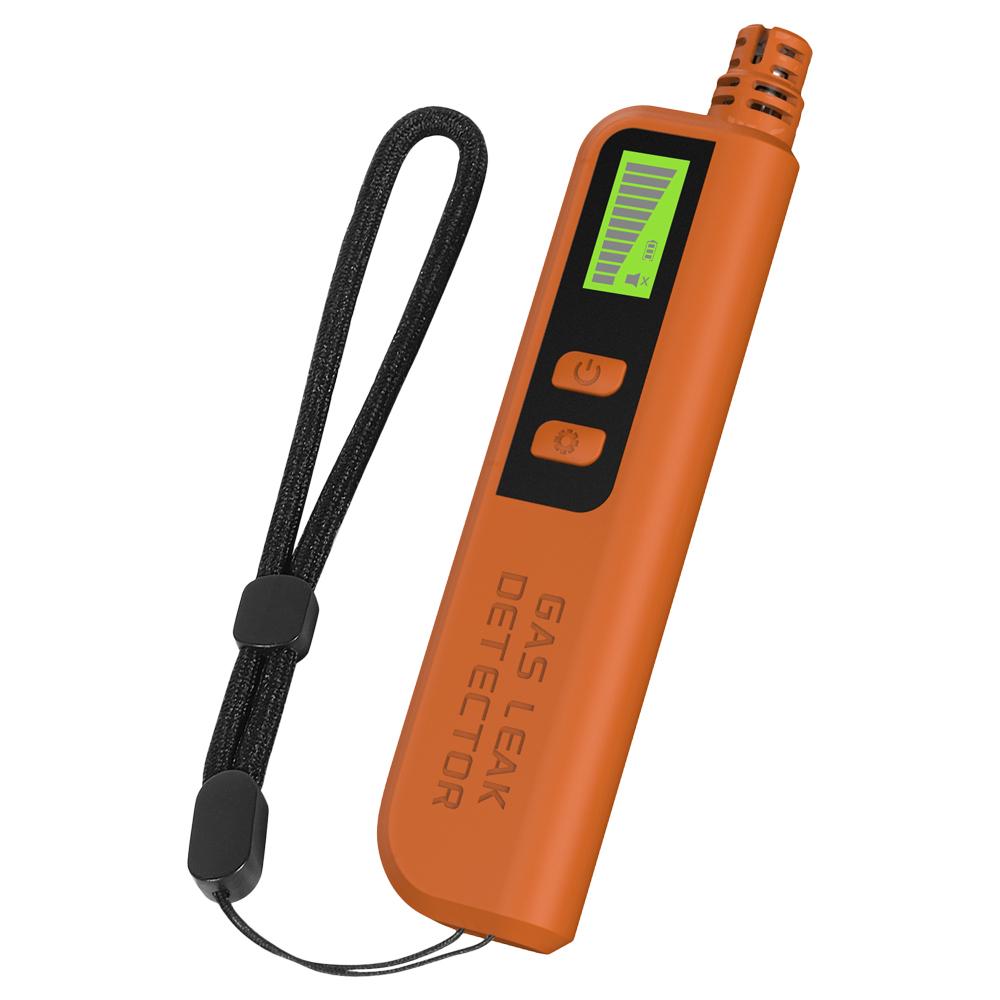 

50-1000ppm Combustible Gas Leak Detector LCD Display Gas Analyzer Portable Leakage Tester Methane CH2C12 C4H10 Gas Leak Detector