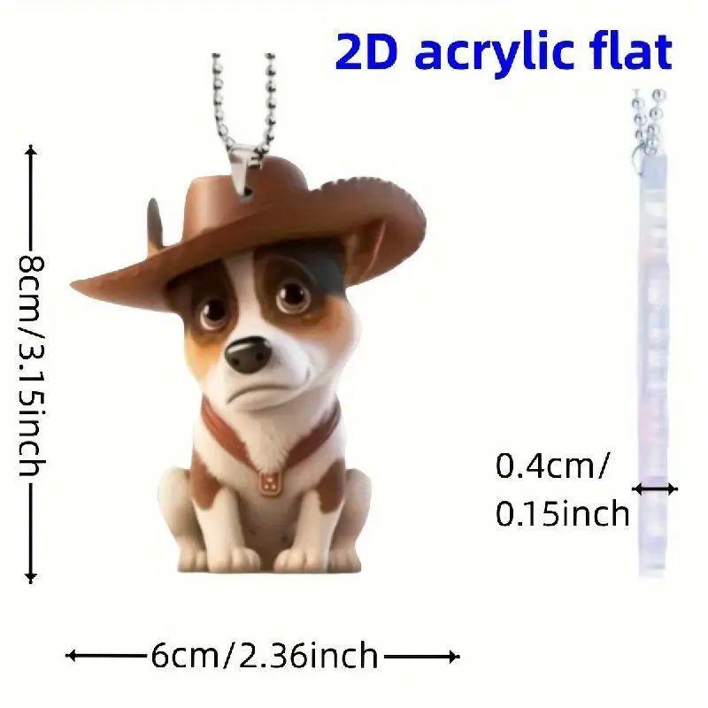 

Автомобильное акриловое зеркало заднего вида Мультяшный декор Подвеска Брелок Аксессуар Транспортное средство Для