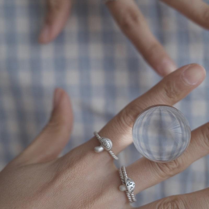 reinheart Planet mushroom ring