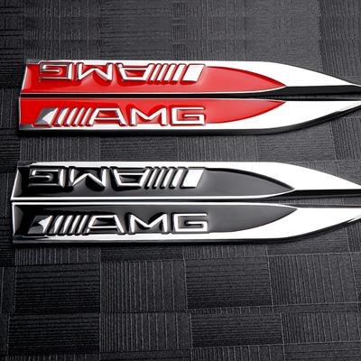 Autocolant Lateral Metalic 3D pentru Aripa Mașinii Decor Aripă Stânga Dreapta Auto pentru Mercedes Benz AMG W213 W214 W210 GLK GLS W203 W204 W211 ee05