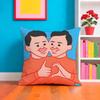 Fashion Joan Ccornella Art Pillow Case Pillow Case Plush Fabric Soft Double Sided Print Home Sofa High Quality Cushion