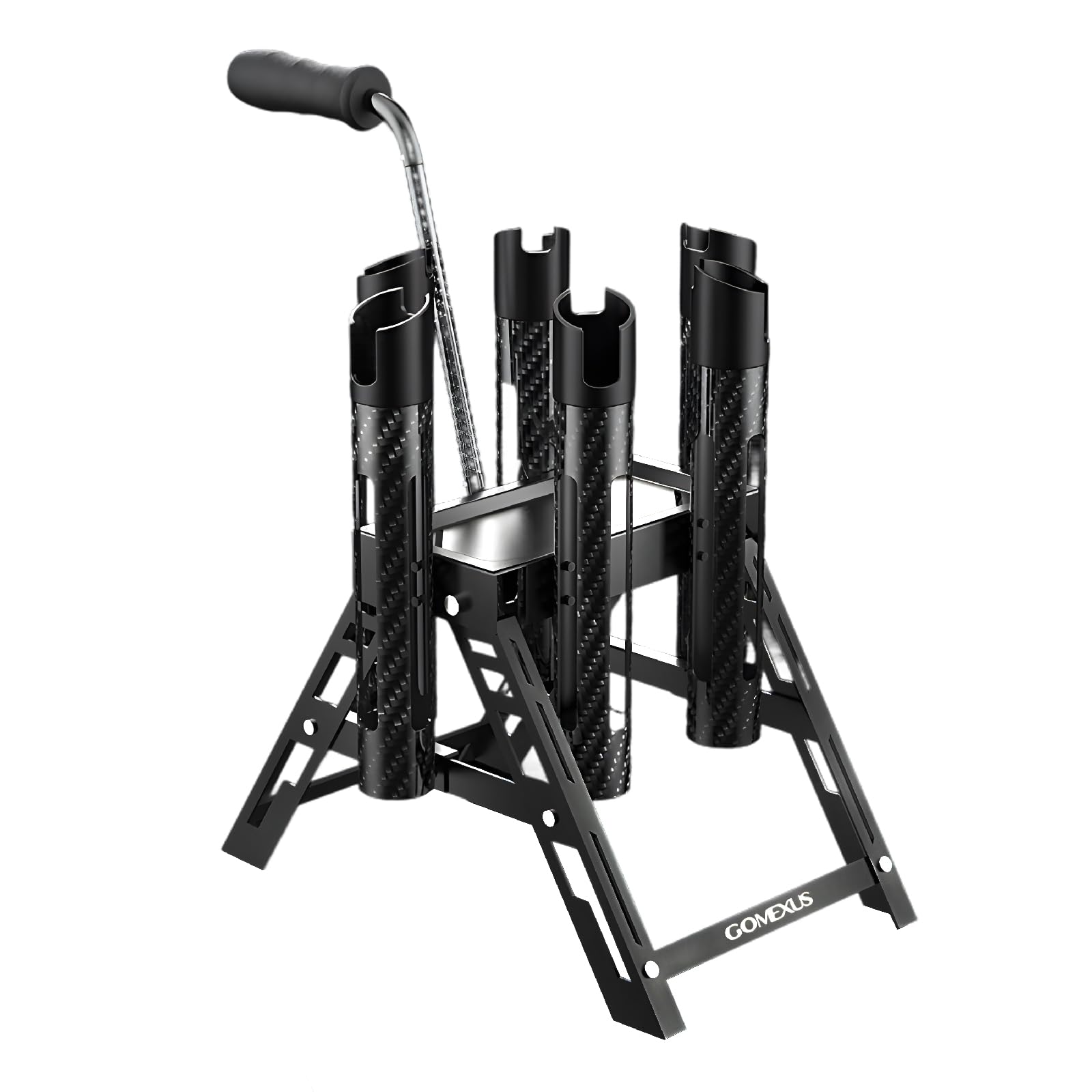 

Gomexus P6 Rod Stand for Area Trout Carbon Holds 6 Foldable Fishing, Portable, Fiber, Rods,