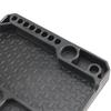 Soft Plastic Repair Storage Tray with 10 Dedicated Slots Compartments and Magnetic Surfaces for Model Assembly