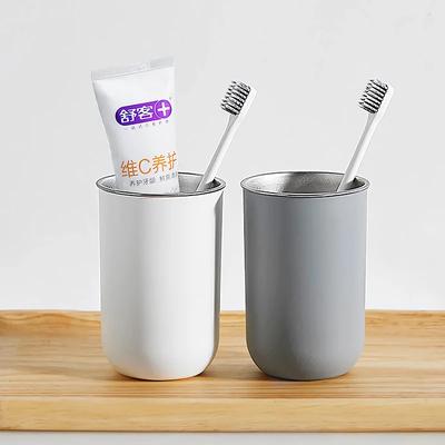 1PCS Stainless Steel Thermos Coffee Cup Mug Simple Insulated Coffee Mug Thermal Bottle Heat-resistant Thermos Mug Drinkware