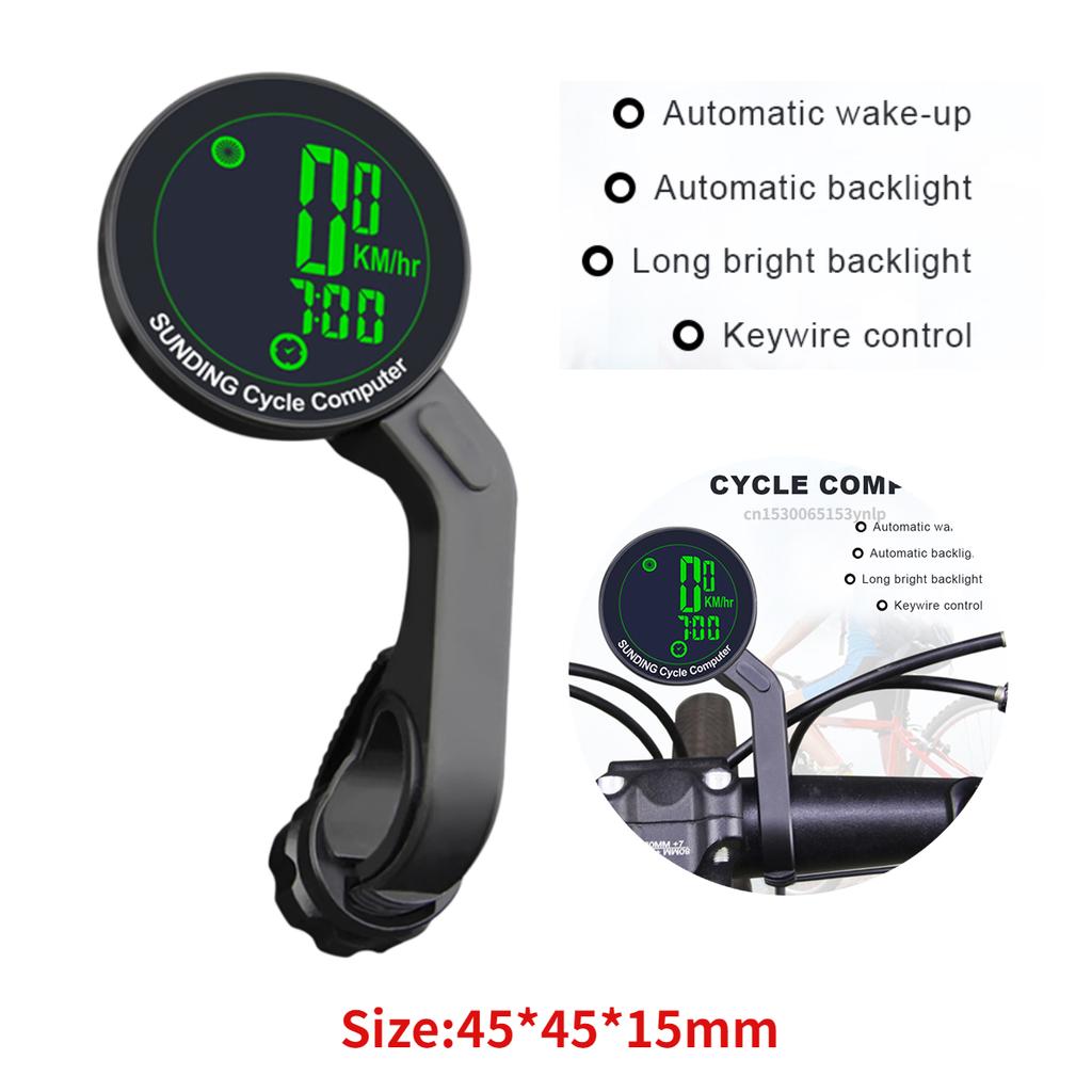 Wired/Wireless Bike Computer Waterproof Wired Bicycle Odometer Speedometer LCD Screen Cycling Stopwatch MTB Road Bike Accessorie