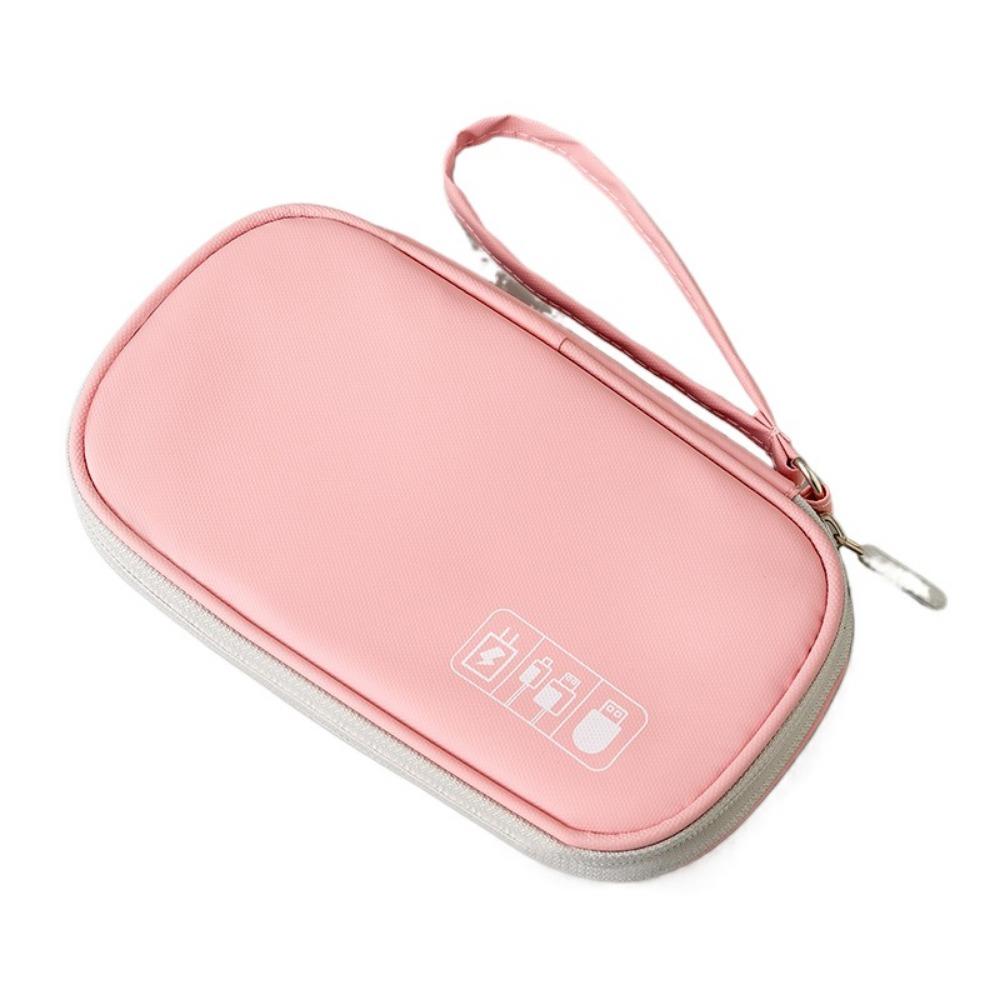 

Вместительный органайзер для кабелей, пылезащитный чехол для переноски шнуров, туалетные принадлежности, косметика