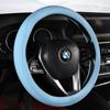 Coprivolante Perforato in Pelle PU Copertura in Pelle Resistente con Fodera Antiscivolo, Adatto per Diametro 14,5-15 pollici