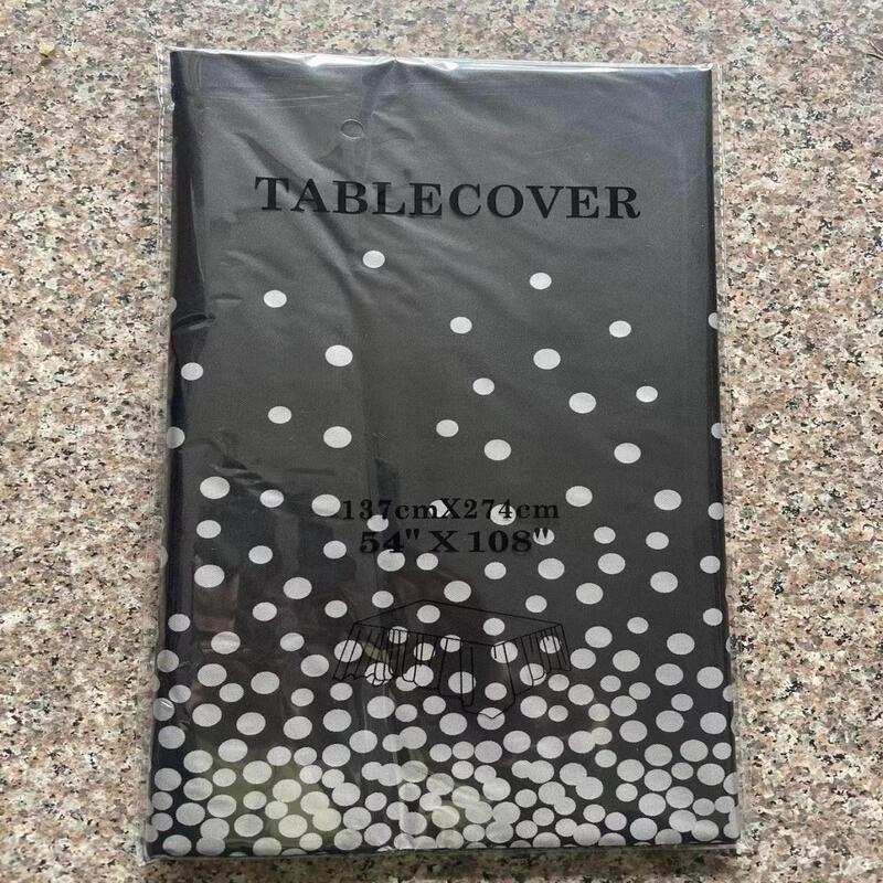 Thickened Disposable Polka Dot Party Tablecloth