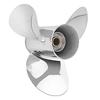 Edelstahl Heckpropeller, 11 1/8" x 13", für Yamaha 40-60 PS, 13 Blätter, RH