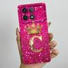 For Xiaomi Poco X6 Pro 5G Fashion Crown Initial Letter Couple Phone Case PocoX6 Pro 5G Soft Silicone TPU Lens Protective Casing