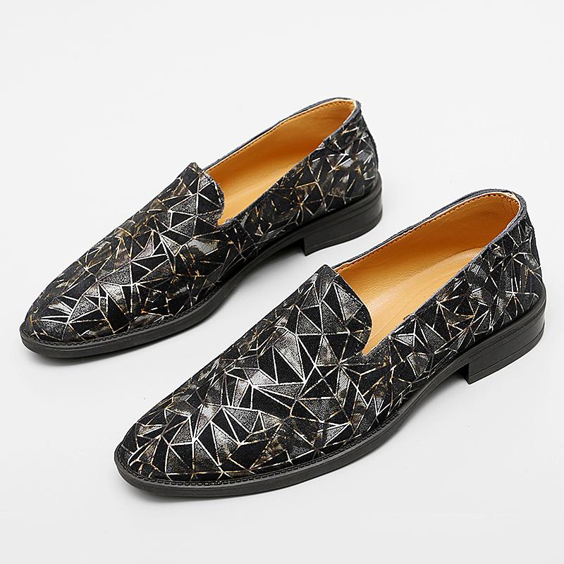 Módní Pánské Módní Formální Boty Dvouvrstvé Kožené Lehké a Pohodlné Obchodní Značka Le Fu Boty Velikost 38-48 Pánské Boty