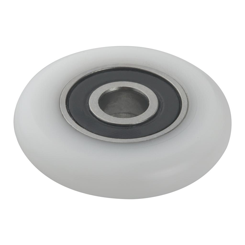 2 ks 26/28mm Koupelnová skříňka Sprchový kout Kladka Koupelna Skleněné posuvné dveře Vodicí lišta Kolečka Příslušenství Kolečka Váleček pro sprchový kout