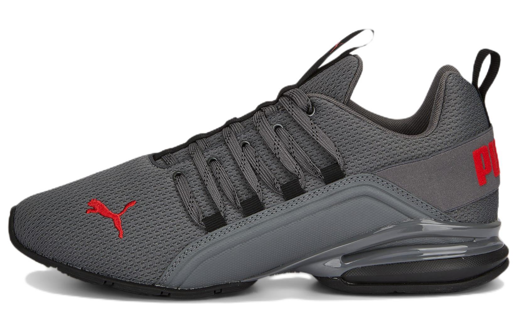 Puma Axelion Refresh Grey Red 42