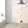 Floor Stand Clothes Steamer Holder With Handheld Ironing Pad Optional Foldable Home Hanger