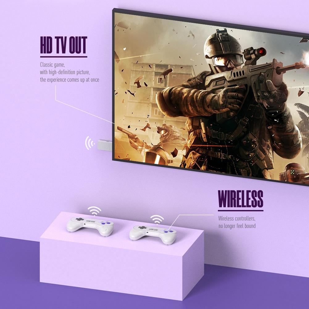 2/1PCS 2.4G Wireless Game Controller for DATA FROG SF2000 3.5” Retro Handheld Game Console Wireless Gamepad Gaming Accessories