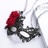 Cosplay Party Lace Rose Mask Thickened Sexy and Fun Eye Mask New Masquerade Mask