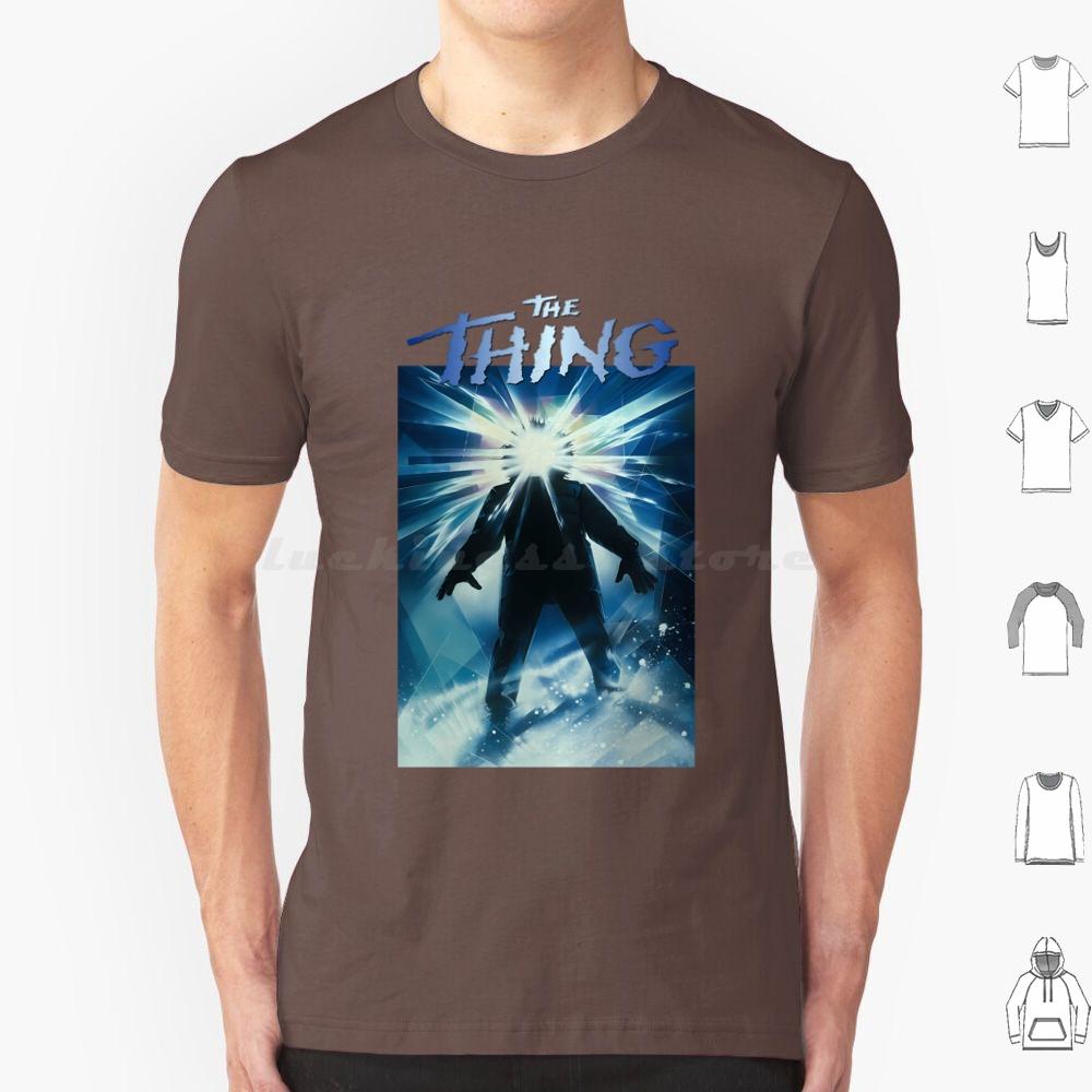 The Thing 1982 T Shirt Cotton Men Women DIY Print 1982 The Thing Horror John Carpenter The Thing 1982 Movie Monster Horror