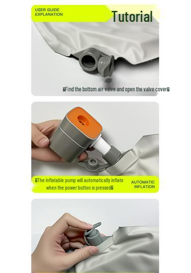 Materasso gonfiabile per sedile posteriore Volkswagen ID.4 X per 25 modelli