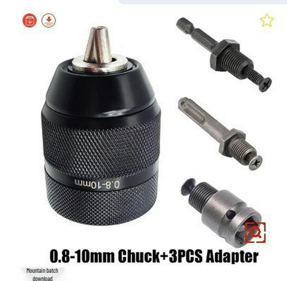 Sanou Electric Wrench Adapter - Converts to Air Gun & Hand Drill Chuck Connector
