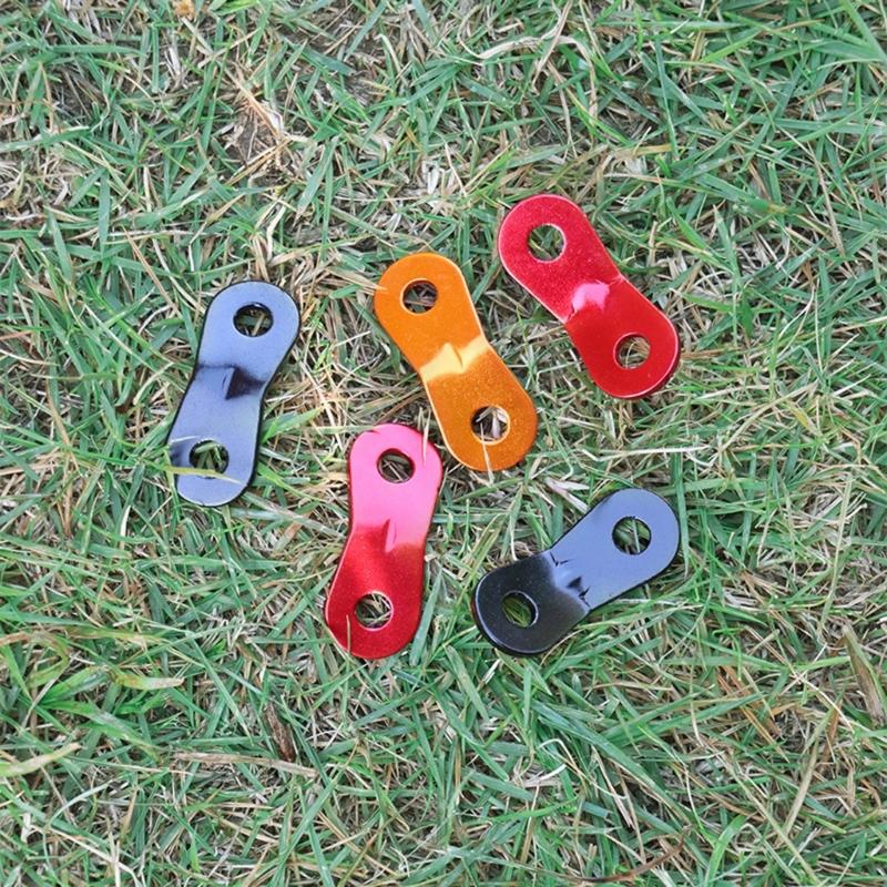 10lots Camping Tent Cord Tensioners High Strengths Stability Tent Rope Buckles Suitable for Various Rope