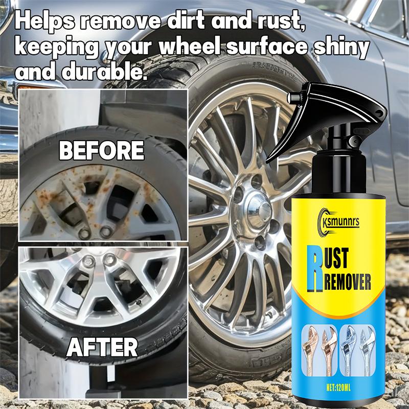 Motorcycle chain cleaning kit Metal Surface Restoration Spray - Rust & Oxidation Remover, Anti-Corrosion & UV Protection Formula 100ml