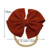 10PCS Baby Headbands Nylon Hairbands Hair Bows Elastics Bands for Girls Newborn Infant Toddler Children Hair Accessories