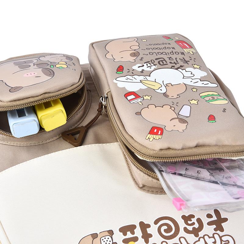 Kindergarten School Bag Middle and Large Class Children's Backpack Cartoon Cute Preschool Boys and Girls Backpack