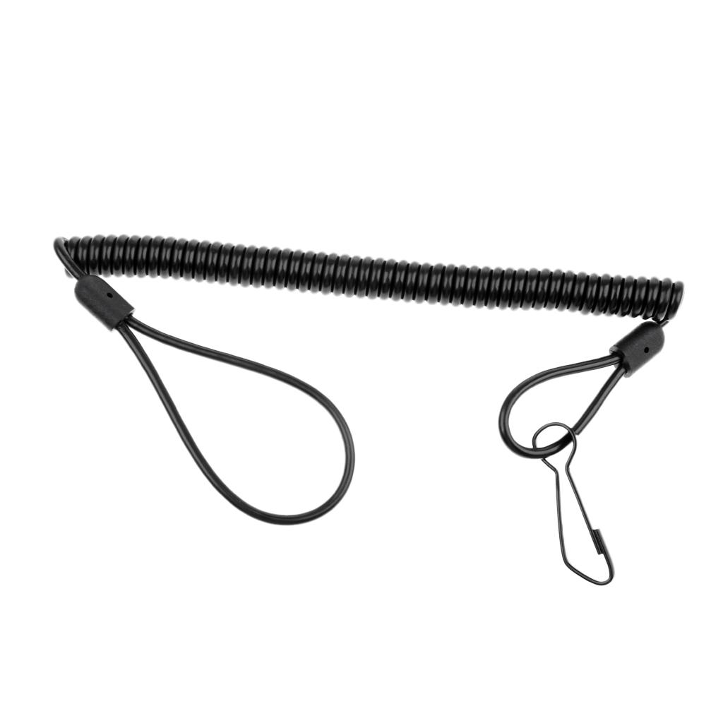 Fishing Pliers Lanyard, Anti - loss and Robbery Retractable Coil Lanyard
