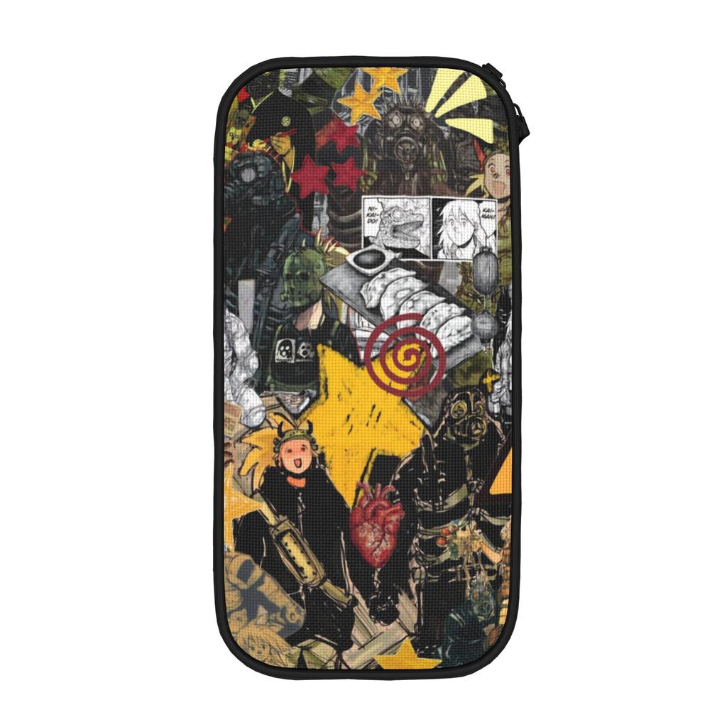 Large Pencil Case Dorohedoro Anime School Supplies  Double Layer Pencil Box Women Makeup Bag Perfect Gifts