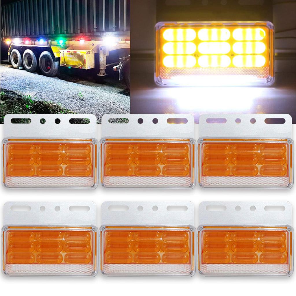 AUTOYUZU Side Marker Lamp, Shoulder Light, Car Width Light, Downlight, Turn Signal Function, COB
