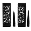 Hollow Design Grave Flower Vase Chinese Style Garden Vase Stable Cemetery Vase  Outdoor Use