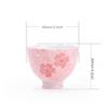Pure Hand-painted Powder Cherry Blossom Teacup Ceramic Tea Set Master Cup Guest Cup Tea Cup Exquisite Girls Teacup