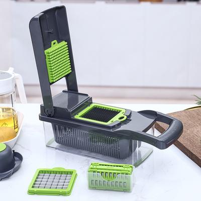 Çok Fonksiyonlu Sebze Dilimleme Kesici Öğütücüler Sepetli Dilimleme Meyve Patates Doğrayıcı Havuç Rende