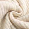 Women's Loose Fit Hooded Cashmere Cardigan Sweater - 100% Wool, Zipper Outerwear for Spring