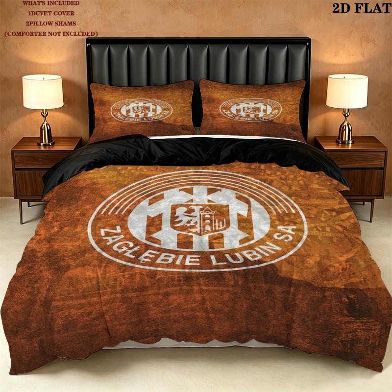Zagbie Lubin Pattern Bedding uilt Set uilt Cover Pillowcase Home Decoration Birthday Gift (1 * duvet cover + 2 * pillowcase without core)