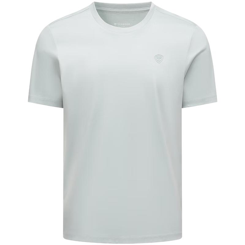 Tanboer Men's Cool-Comfort Round Neck Short Sleeve T-Shirt