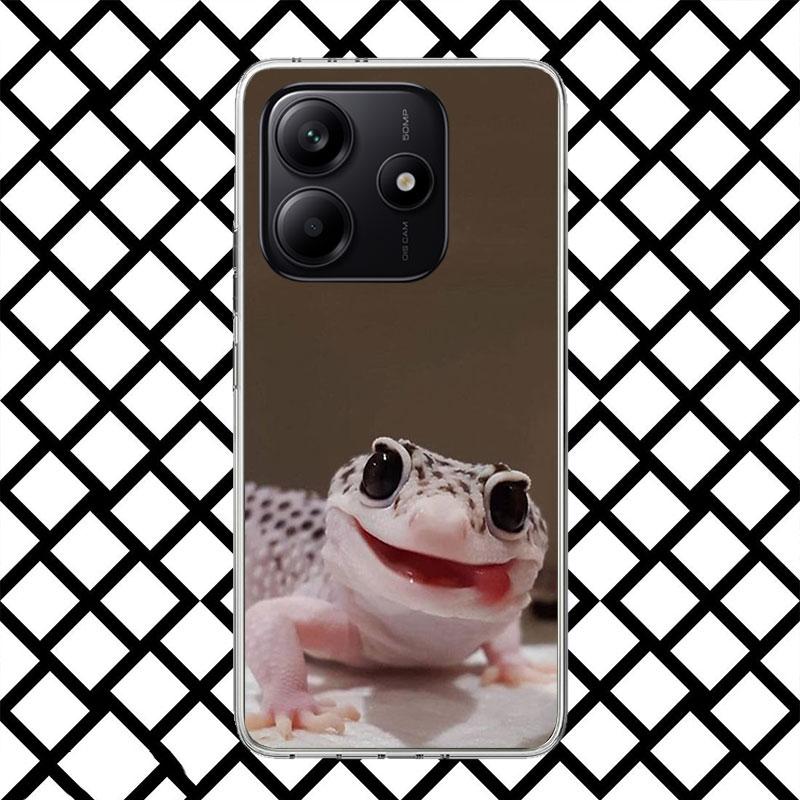 Lizards Geckos Phone Case for Xiaomi Redmi Note 15 14 14S 13 12 12S 11 Pro Plus 11E 11T 11S 10S 5G Soft Cover Fundas Redmi Note