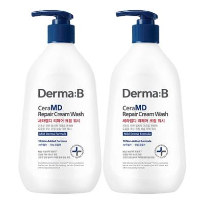 Dermavi CeraMD Repair Cream Body Wash, 400ml, 2 Einheiten