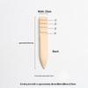 Handcrafted Leather Sandalwood Polishing Stick - Ebony/Rosewood Edge Trimming Tool