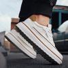 Fashion Niche Design Casual Low Top Thick Soled Shoes for Men 2025 Autumn Fashion Trend Versatile Comfortable Non Slip Platform sneakers