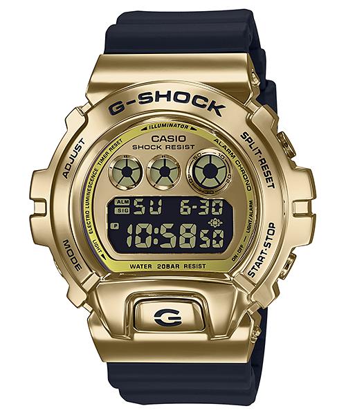 

Casio G-SHOCK Men s Stainless Steel 200M Water Resistant Shock Resistant Alarm Quartz Watch GM-6900G-9 золотой