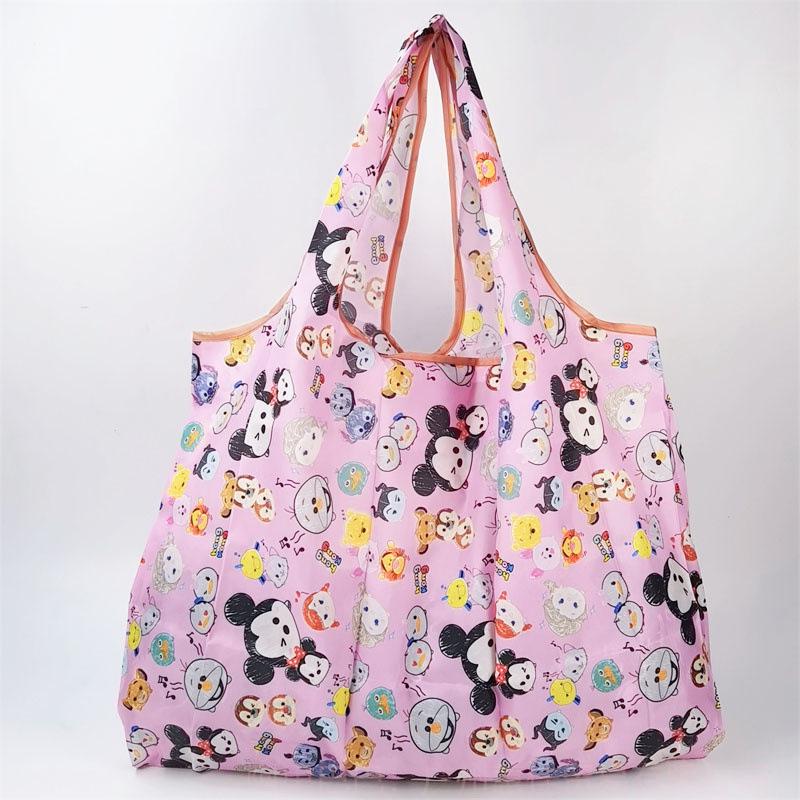 Japanese Cartoon Large Shopping and Travel Tote Bag