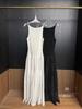 DTWO2026 Spring/Summer Elegant Original Design Solid Color Dress