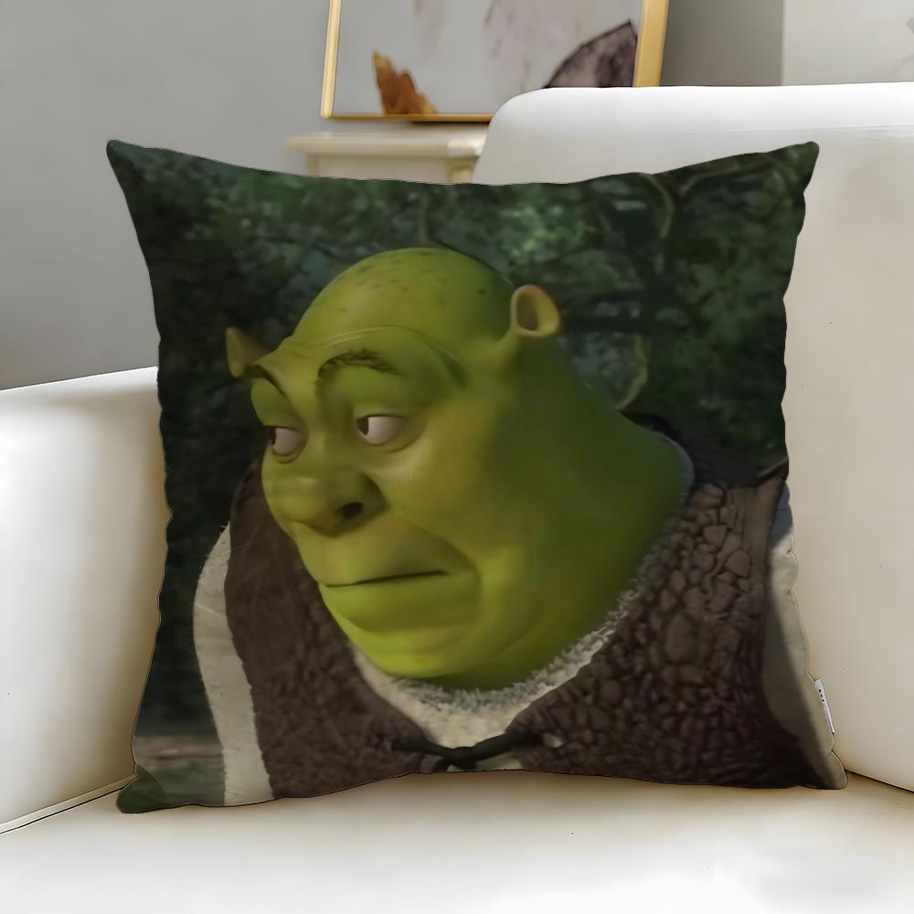 Klasický animovaný film Shrek Povlak na polštář Měkký Snadno omyvatelný Povlak na polštář Univerzální pro pohovku Postel Cestování a Kancelář