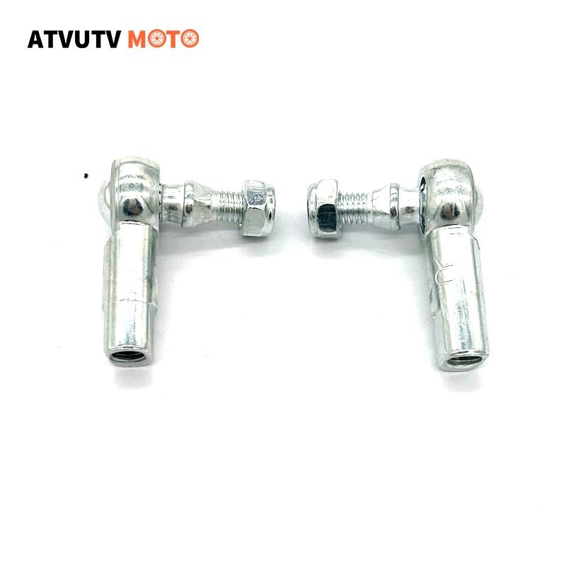 2pcs M8 8x8 Tie Rod End Kits Ball Joint Rod Head For 49cc Electric Mini Kids ATV Go Kart Buggy Quad Bike Parts