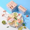 DIY Popsicle Mold with Lid BPA-free Plastic Ice Pop Maker for Homemade Treats Easy Release Dishwasher Safe Fun Summer Kitchen Tool for Kids