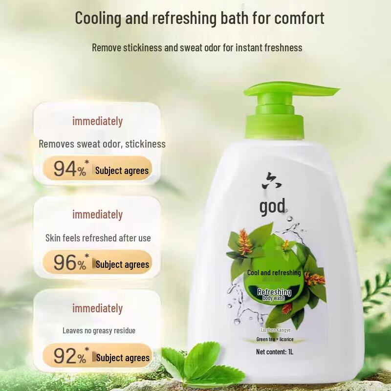 Liu Shen Cooling & Refreshing Shower Gel